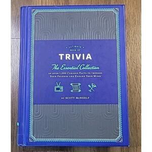 Ultimate Book of Trivia Hardcover Quiz Game Facts Knowledge Book